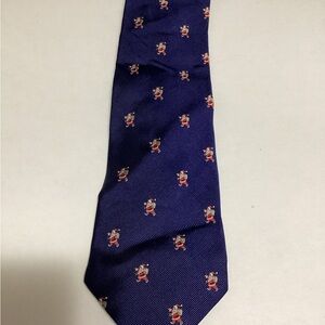 Mens Christmas tie. Santa